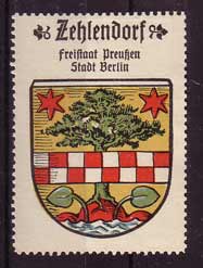 Berlin Zehlendorf Stadt-Wappen