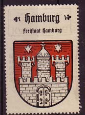 Hamburg Stadtwappen vor 1945