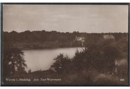 Waren Müritz Foto Karte vor 45