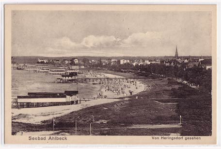 Ostseebad Ahlbeck von Heringsdorf aus Ostseebad Ahlbeck von Heringsdorf aus