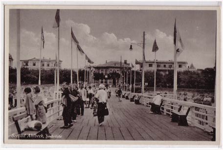 Ostseebad Ahlbeck Seebrücke 1941 Ostseebad Ahlbeck Seebrücke 1941