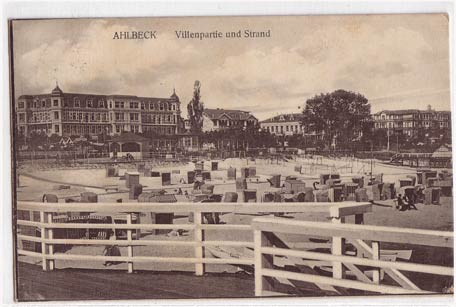 Ostseebad Ahlbeck Villenpartie 1921 Ostseebad Ahlbeck Villenpartie 1921