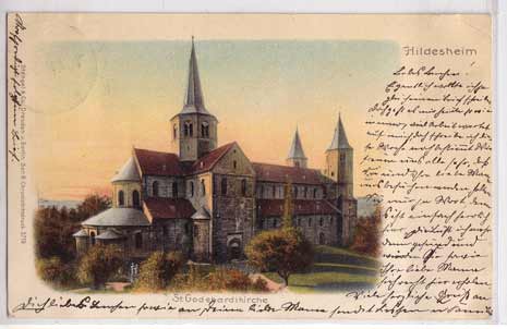 Hildesheim Kirche 1900 Hildesheim Kirche 1900