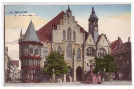 Hildesheim Rathaus 1913 Hildesheim Rathaus 1913