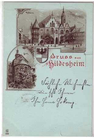 Hildesheim Litho 1901 Hildesheim Litho 1901