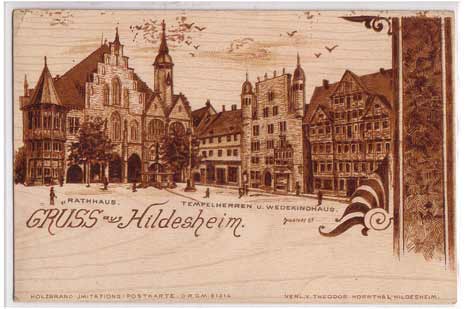 Hildesheim Rathaus um 1907 Hildesheim Rathaus um 1907