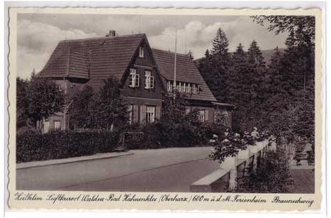 Bad Hahnenklee Ferienheim Braunschweig 1938 Bad Hahnenklee Ferienheim Braunschweig 1938