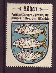 Lötzen Ostpreussen Stadt-Wappen