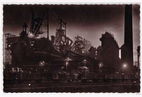 Dortmund Eisen und Stahlwerk 1954 Dortmund Eisen und Stahlwerk 1954