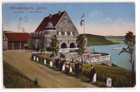 Möhnetalsperre Günne Soest Westfalen 1914 Möhnetalsperre Günne Soest Westfalen 1914