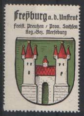 Freyburg Unstrut Stadt wappen vor 1945