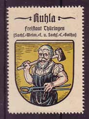 Ruhla Stadt-Wappen vor 1945