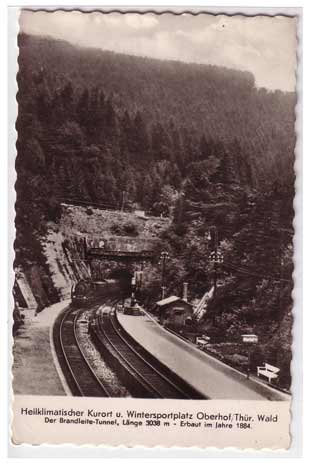 Oberhof Eisenbahn am Brandleite-Tunnel Oberhof Eisenbahn am Brandleite-Tunnel