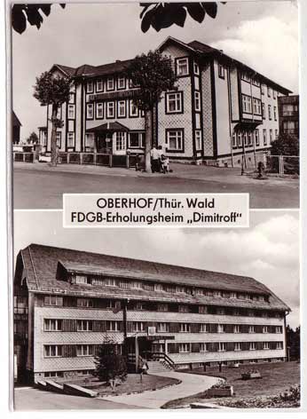Oberhof Erholngsheim Dimitroff Oberhof Erholngsheim Dimitroff
