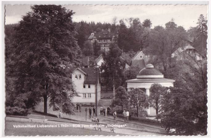 Bad Liebenstein Kurheim 1962 Bad Liebenstein Kurheim 1962