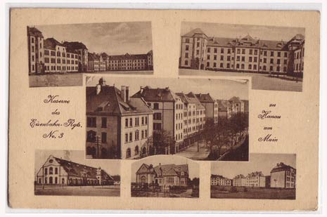 Hanau Kaserne Eisenbahn-Regts. Hanau Kaserne Eisenbahn-Regts.