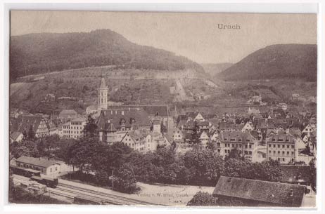 Urach Bahnhof Eisenbahn 1905 Urach Bahnhof Eisenbahn 1905
