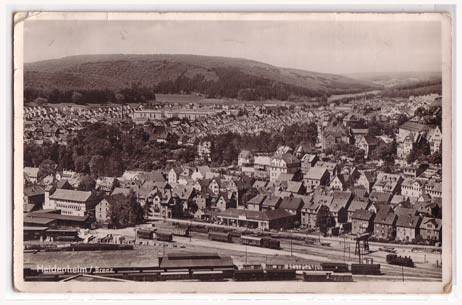 Heidenheim Brenz Eisenbahn Bahnhof 1956 Heidenheim Brenz Eisenbahn Bahnhof 1956