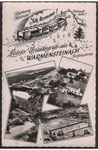 Eisenbahn in Warmensteinach Fichtelgebirge Eisenbahn in Warmensteinach Fichtelgebirge