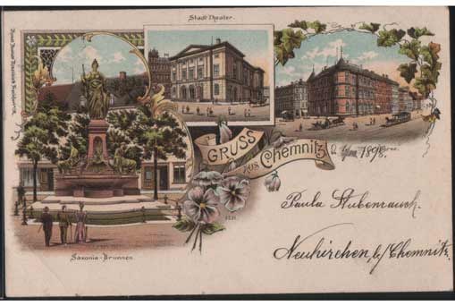 Chemnitz Litho 1898 Chemnitz Litho 1898