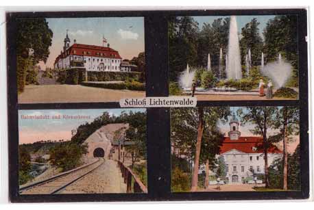 Schloss Lichtenwalde bei Flöha Eisenbahnviadukt,Körnerkreuz Schloss Lichtenwalde bei Flöha Eisenbahnviadukt,Körnerkreuz