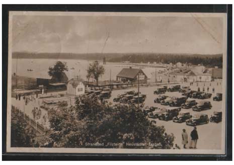 Schneeberg Erzgebirge Strandbad alte Autos