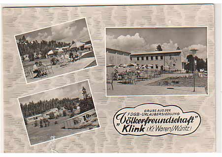 Klink , Müritz Erholgsheim Völkerfreundschaft 1967 Klink , Müritz Erholgsheim Völkerfreundschaft 1967
