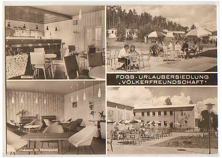 Klink , Müritz Erholgsheim Völkerfreundschaft 1970 Klink , Müritz Erholgsheim Völkerfreundschaft 1970