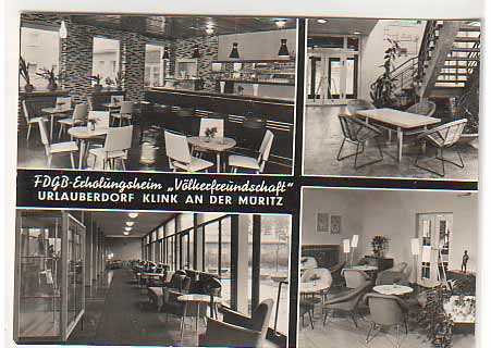 Klink , Müritz Erholgsheim Völkerfreundschaft 1972 Klink , Müritz Erholgsheim Völkerfreundschaft 1972