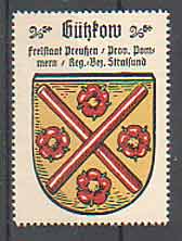 Gützkow Stadt-Wappen bei Greifswald