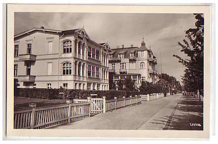 Ostseebad Bansin , Usedom ,Promenade 1957 Ostseebad Bansin , Usedom ,Promenade 1957