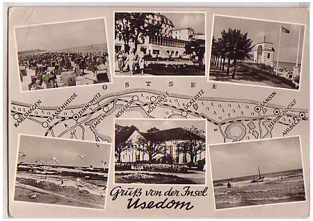 Koserow, Bansin , Ahlbeck , u.s.w. , Usedom ,1961 Koserow, Bansin , Ahlbeck , u.s.w. , Usedom ,1961