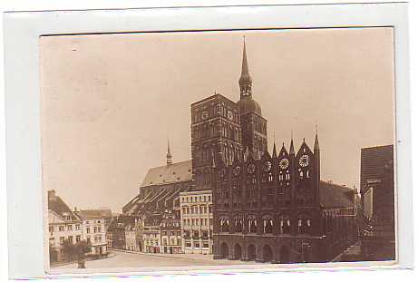 Stralsund,Foto Karte von 1926 Stralsund,Foto Karte von 1926