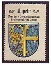 Oppeln Stadt-Wappen ,Schlesien Oppeln Stadt-Wappen ,Schlesien