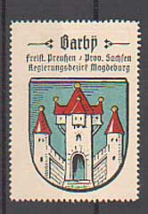 Barby an der Elbe Stadt-Wappen Barby an der Elbe Stadt-Wappen