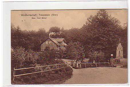 Tetzelheim,Waldwirtschaft 1911 Schöppenstedt bei Braunschweig Tetzelheim,Waldwirtschaft 1911 Schöppenstedt bei Braunschweig