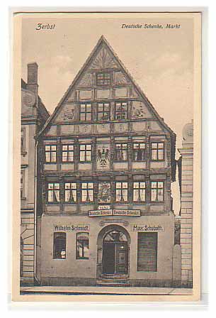 Zerbst Sachsen-Anhalt , Deutsche Schenke Zerbst Sachsen-Anhalt , Deutsche Schenke