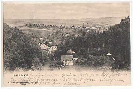 Bremke bei Northeim 1903 Bremke bei Northeim 1903
