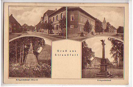 Straußfurt in Thüringen ca 1930