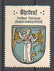Ohrdruf , Thüringen Stadt-Wappen
