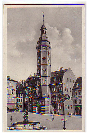 Gera ,Rathaus 1935