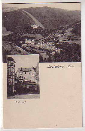 Leutenberg , Thüringen , ca 1910 Leutenberg , Thüringen , ca 1910