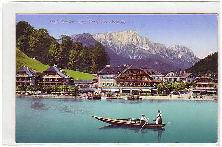 Berchtesgaden ,Dorf Königsee ca 1915 Berchtesgaden ,Dorf Königsee ca 1915