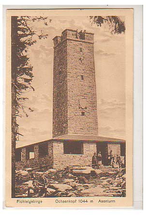 Wunsiedel , Fichtelgebirge , Ochsenkoprf 1932 Wunsiedel , Fichtelgebirge , Ochsenkoprf 1932