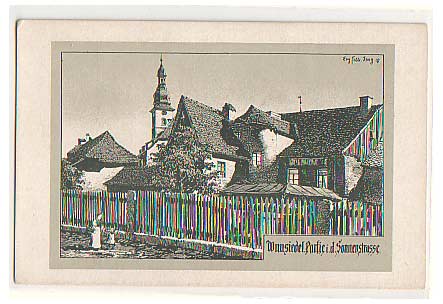 Wunsiedel , Fichtelgebirge , Sonnenstraße Wunsiedel , Fichtelgebirge , Sonnenstraße