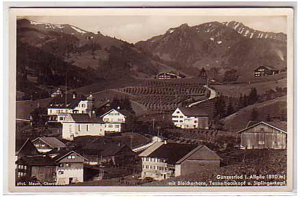 Gunzesried , Allgäu 1942 Gunzesried , Allgäu 1942