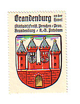 Brandenburg an der Havel Stadt-Wappen vor 1945