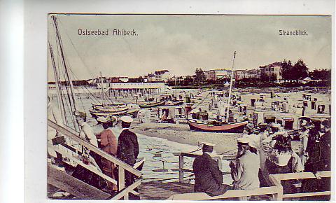 Ostseebad Ahlbeck Strandleben 1906 Ostseebad Ahlbeck Strandleben 1906