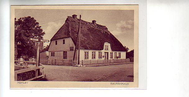 Mehlby bei Kappeln an der Schlei ca 1925 Mehlby bei Kappeln an der Schlei ca 1925