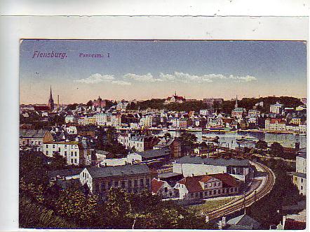 Flensburg Eisenbahn-Line 1927 Flensburg Eisenbahn-Line 1927